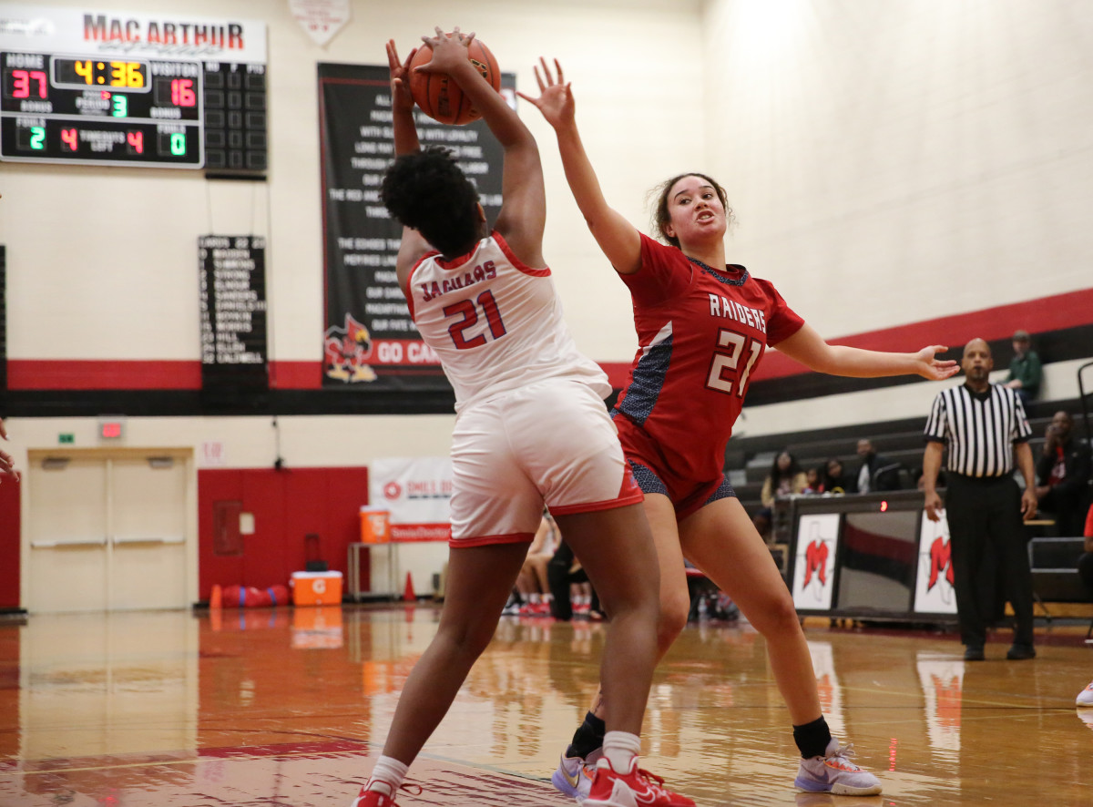 Midlothian Heritage Denton Ryan Texas girls basketball UIL 5A bi-district playoffs 021423 Brian McLean 28